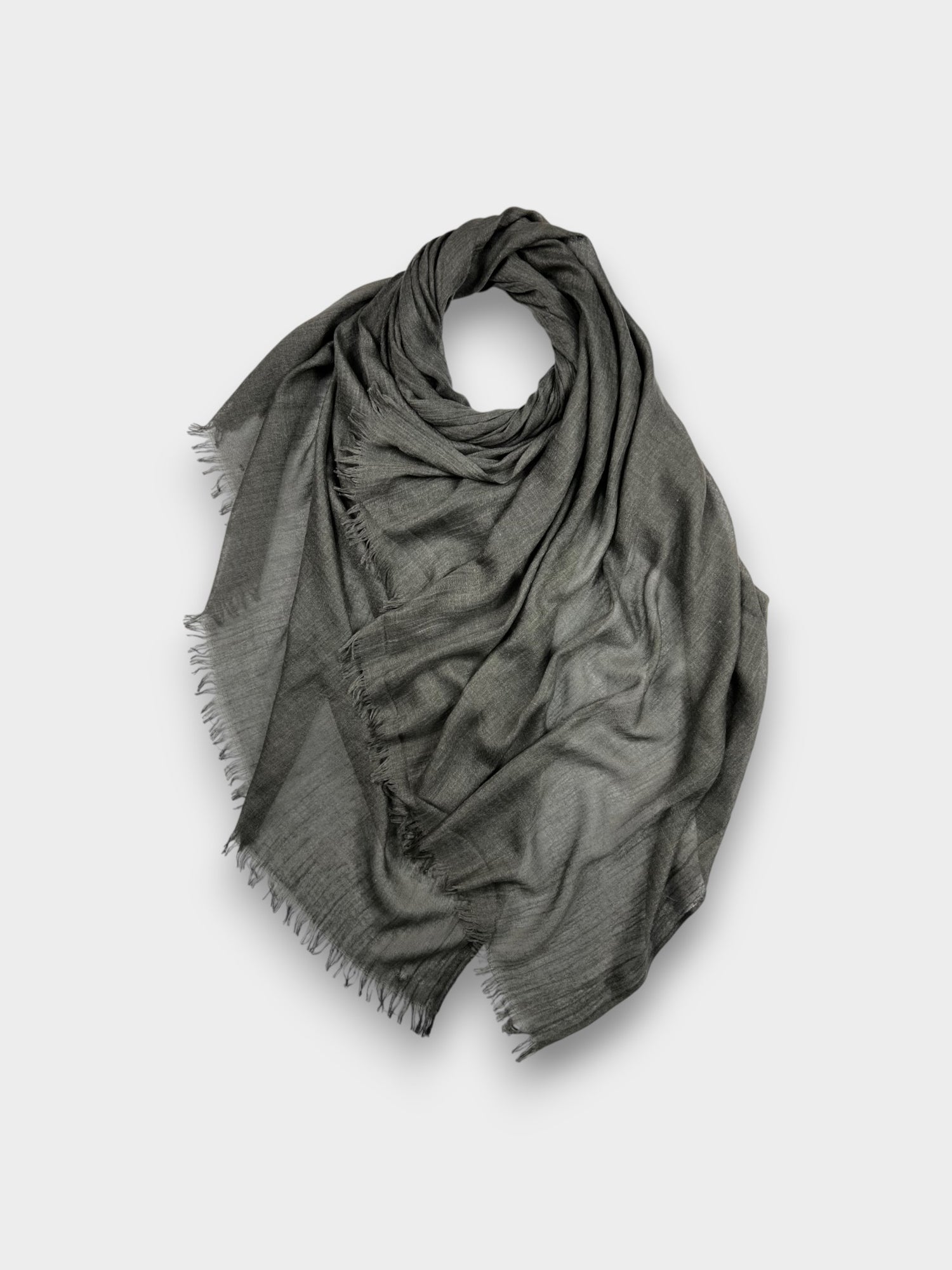 Classic Cotton Blend Plain Scarf - 48 colours - Taupe