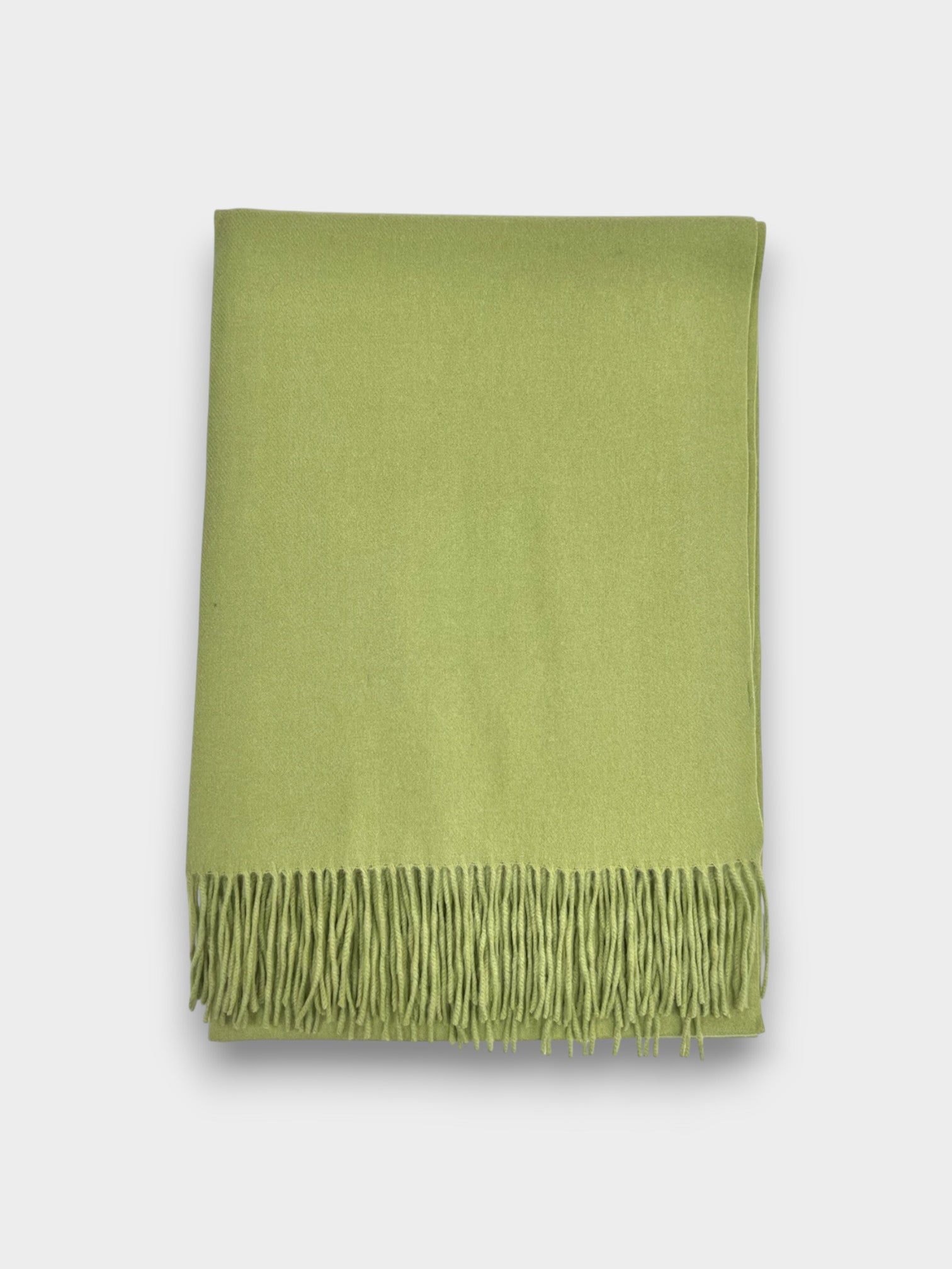 Classic Plain wool Blend with Tassels - 10 + colours available