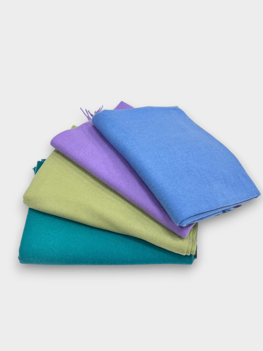 Classic Plain wool Blend with Tassels - 10 + colours available