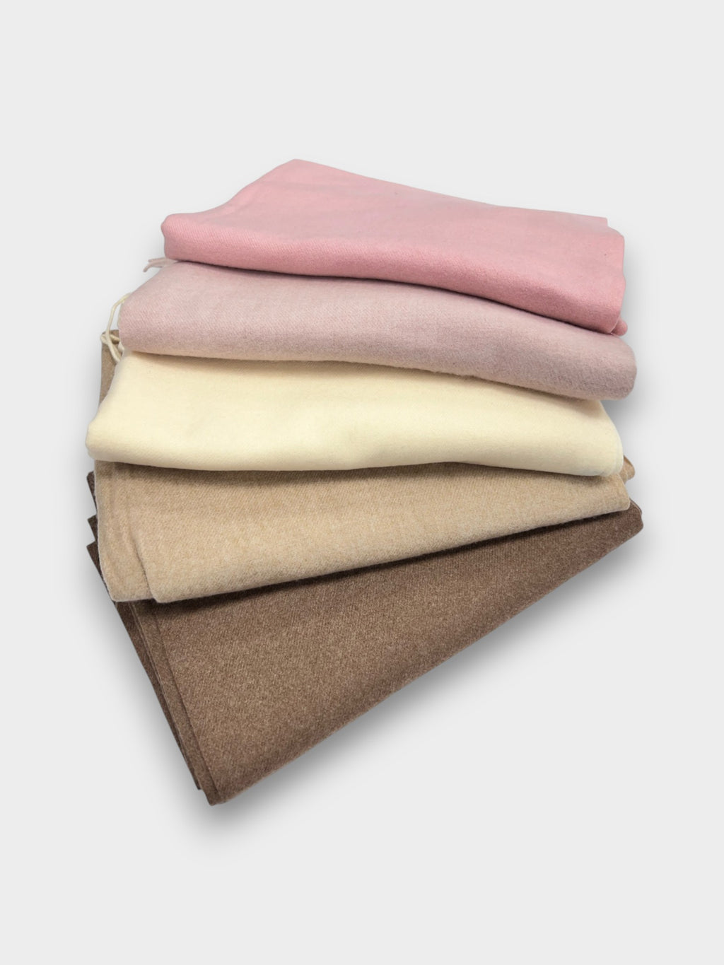 Classic Plain wool Blend with Tassels - 10 + colours available