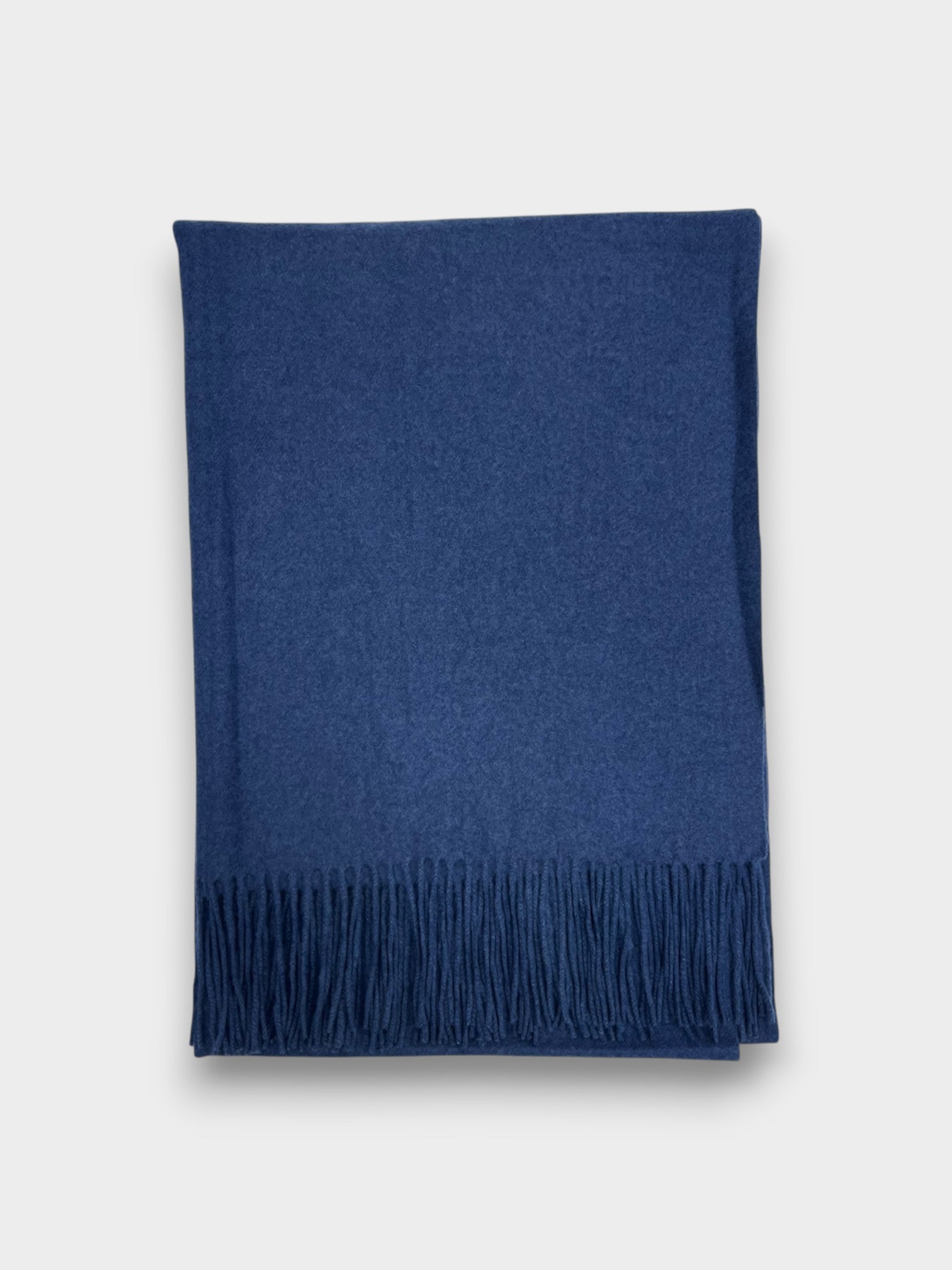 Classic Plain wool Blend with Tassels - 10 + colours available