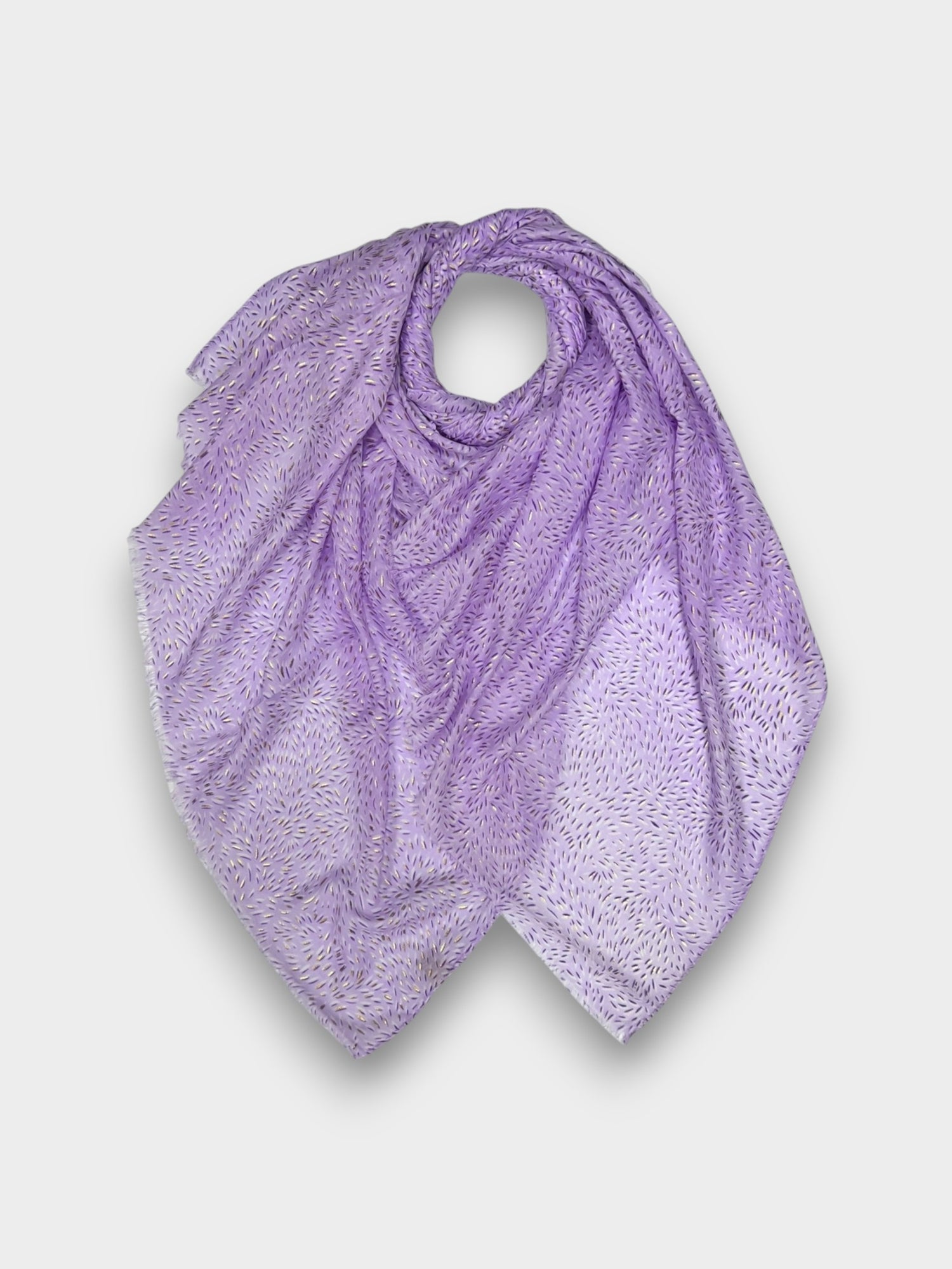 Small strokes with small silver lines - Purple