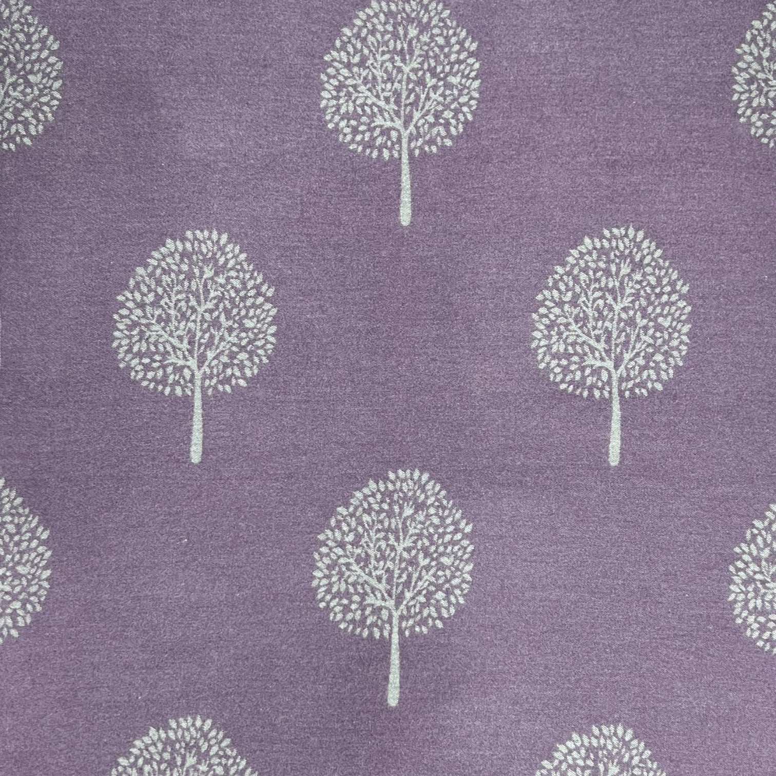 Tree of life print winter scarf on cashmere mix with tassels