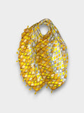 Printed Istanbul Pattern Large Scarf With Tassels