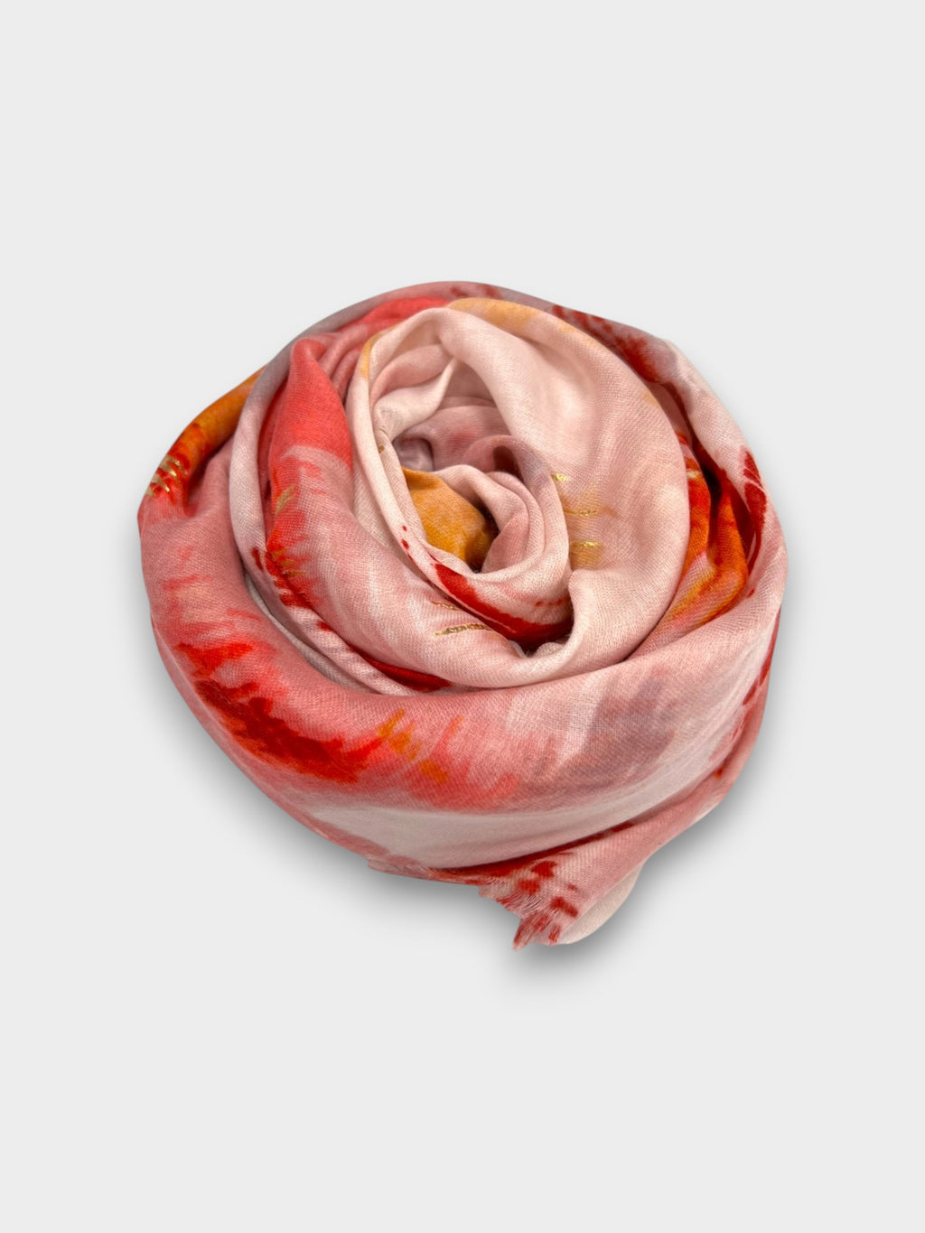 Ikat summer print scarf