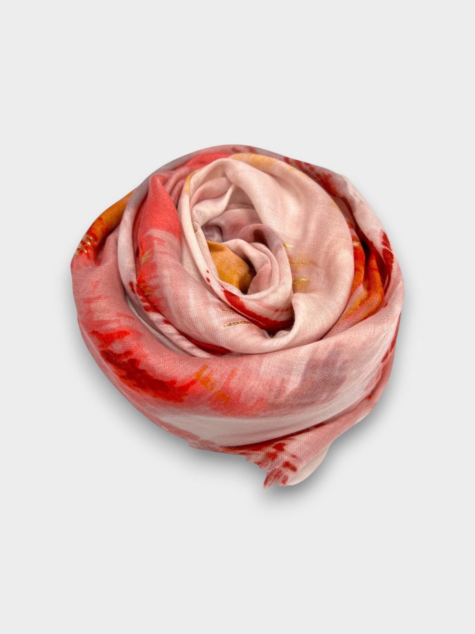 Ikat summer print scarf