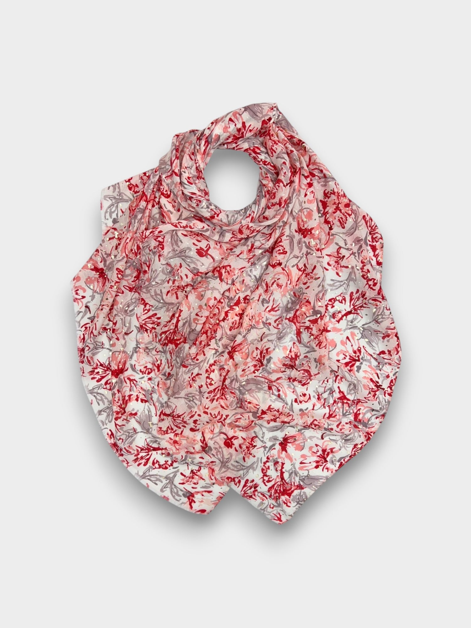 Hibiscus flower print - Red