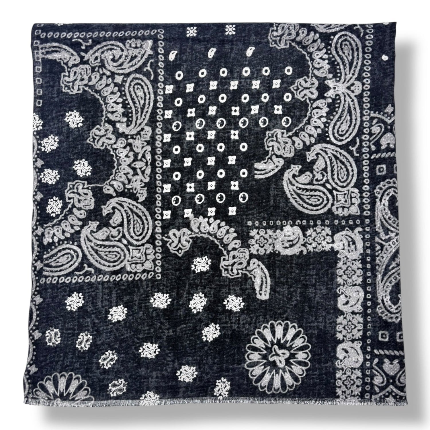 Bandana Patch Print - Black