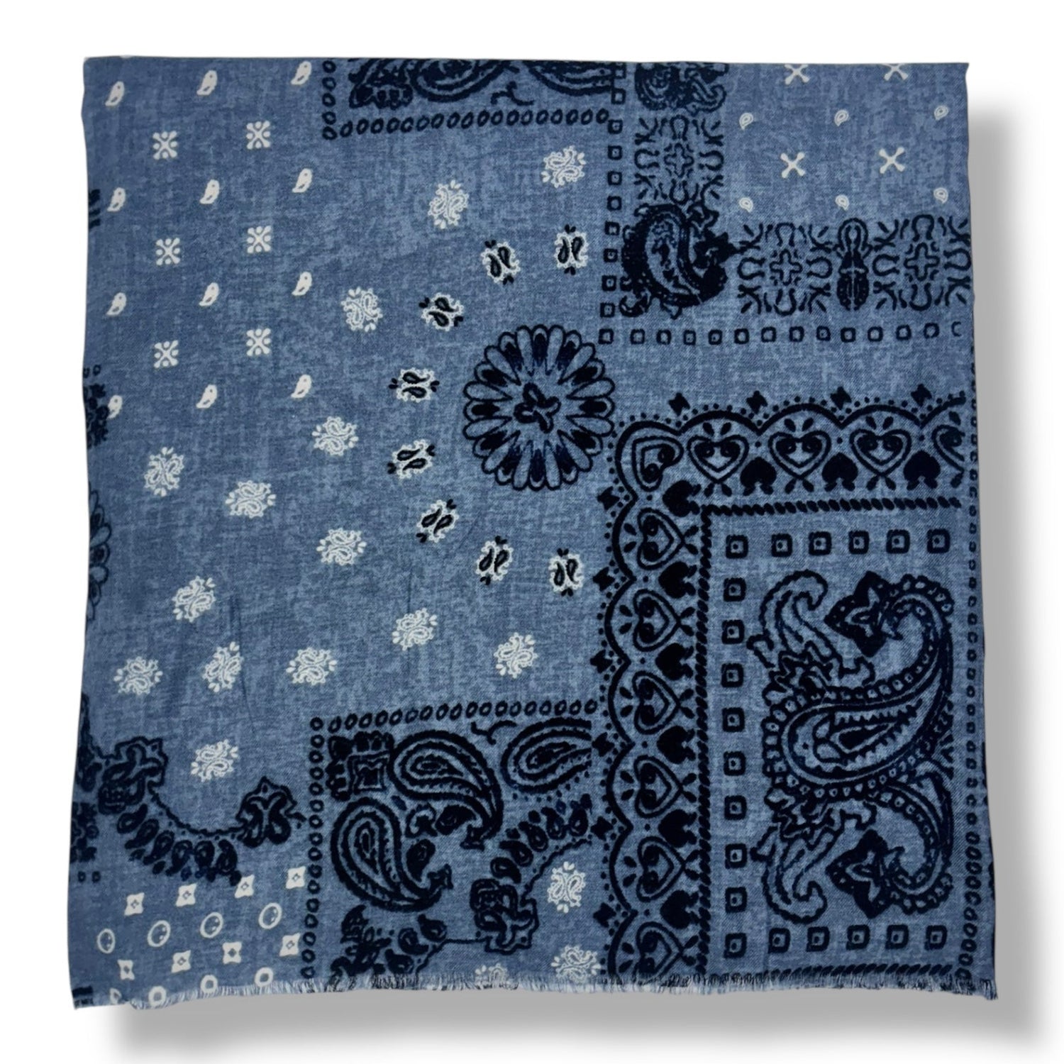 Bandana Patch Print - Navy