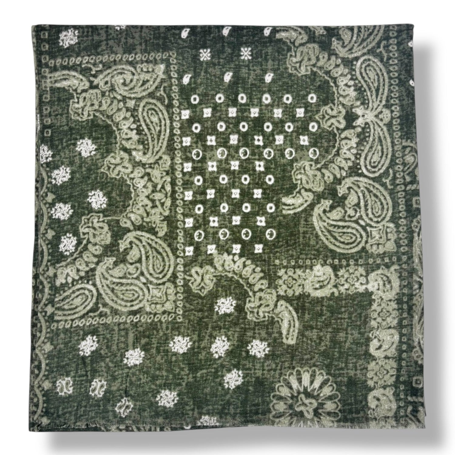 Bandana Patch Print - Khaki