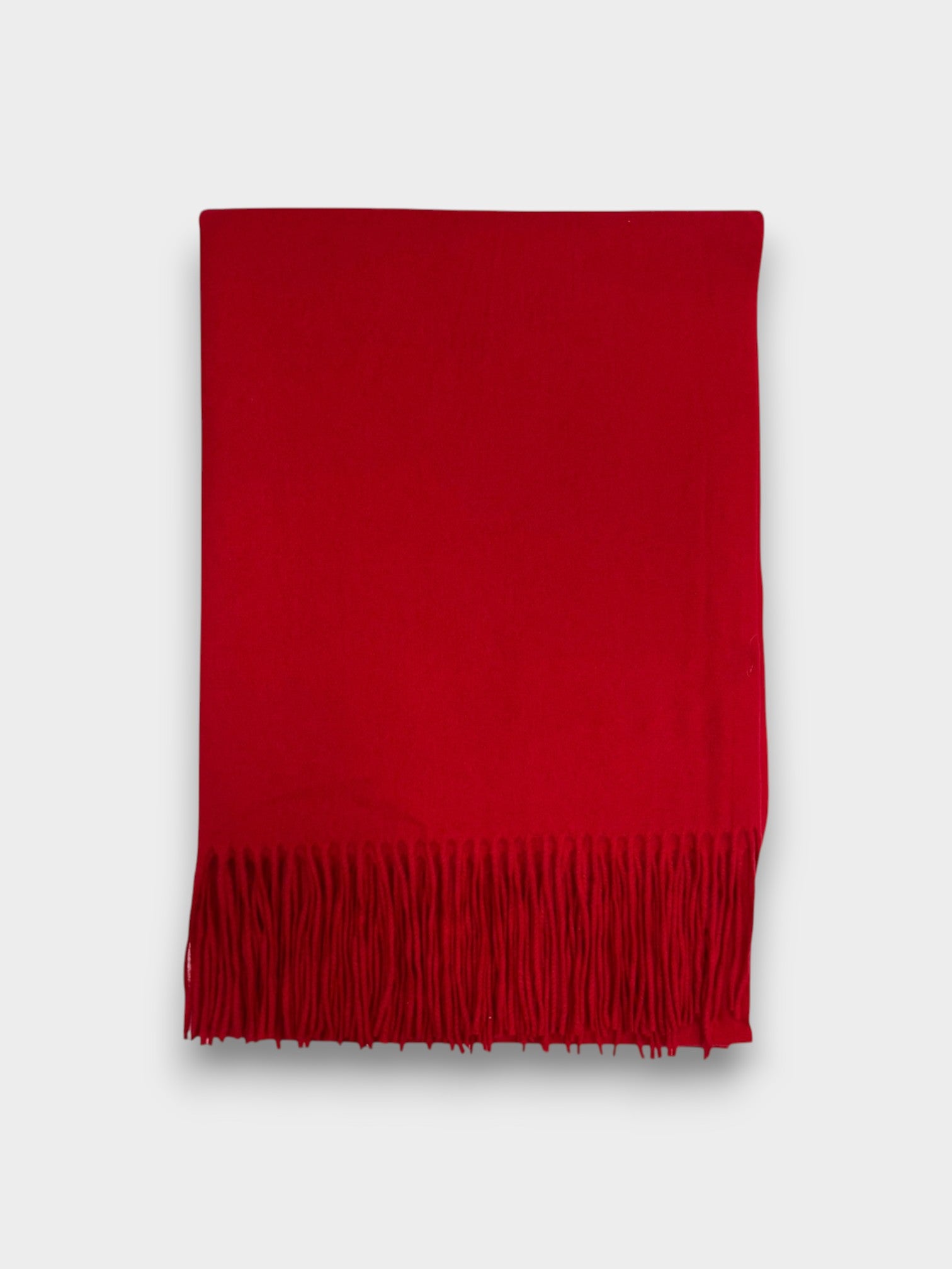 Classic Plain wool Blend with Tassels - 10 + colours available