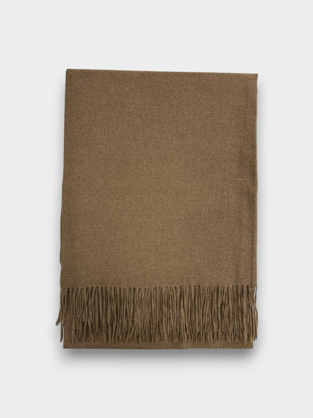 Classic Plain wool Blend with Tassels - 10 + colours available