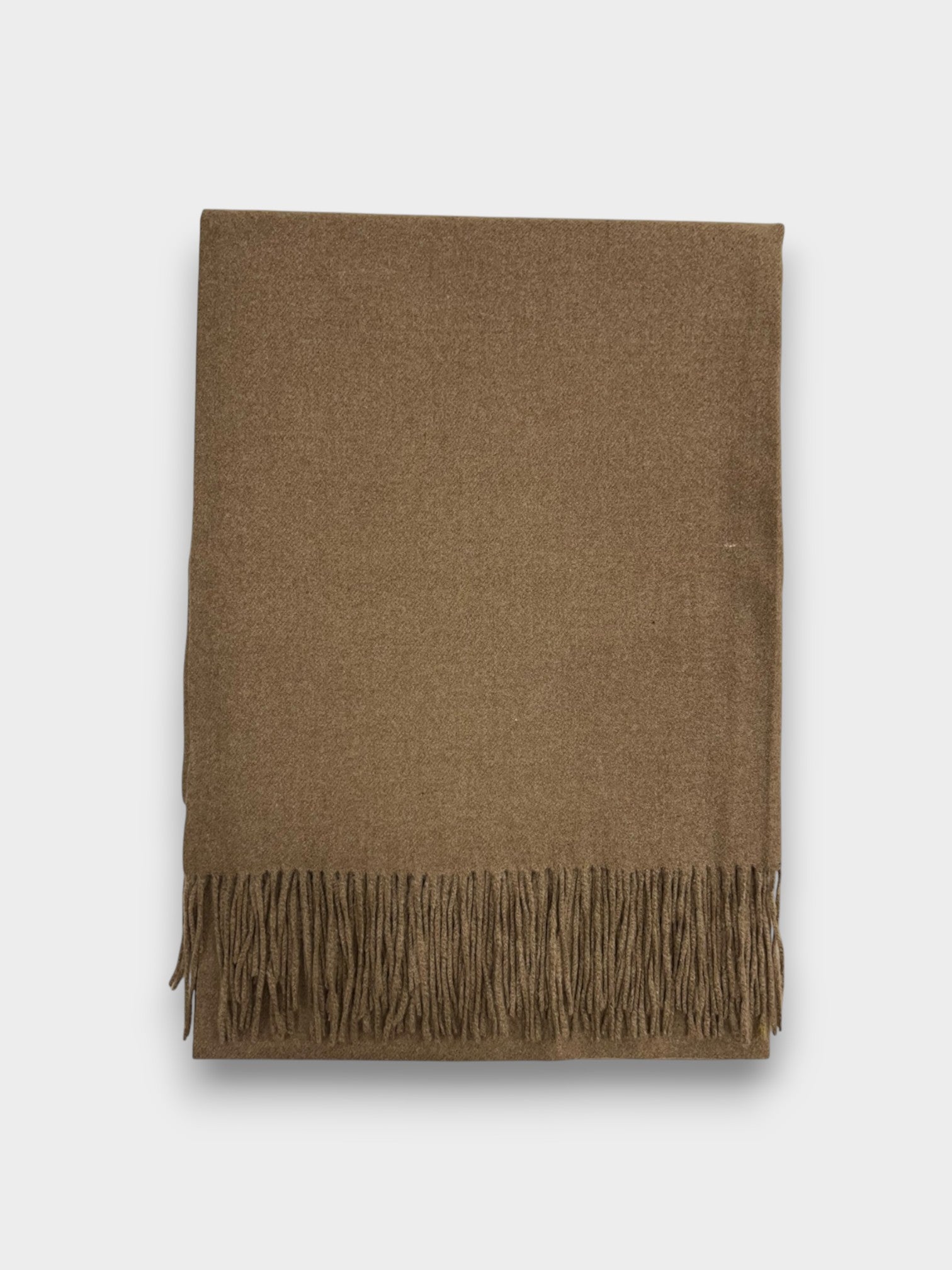 Classic Plain wool Blend with Tassels - 10 + colours available