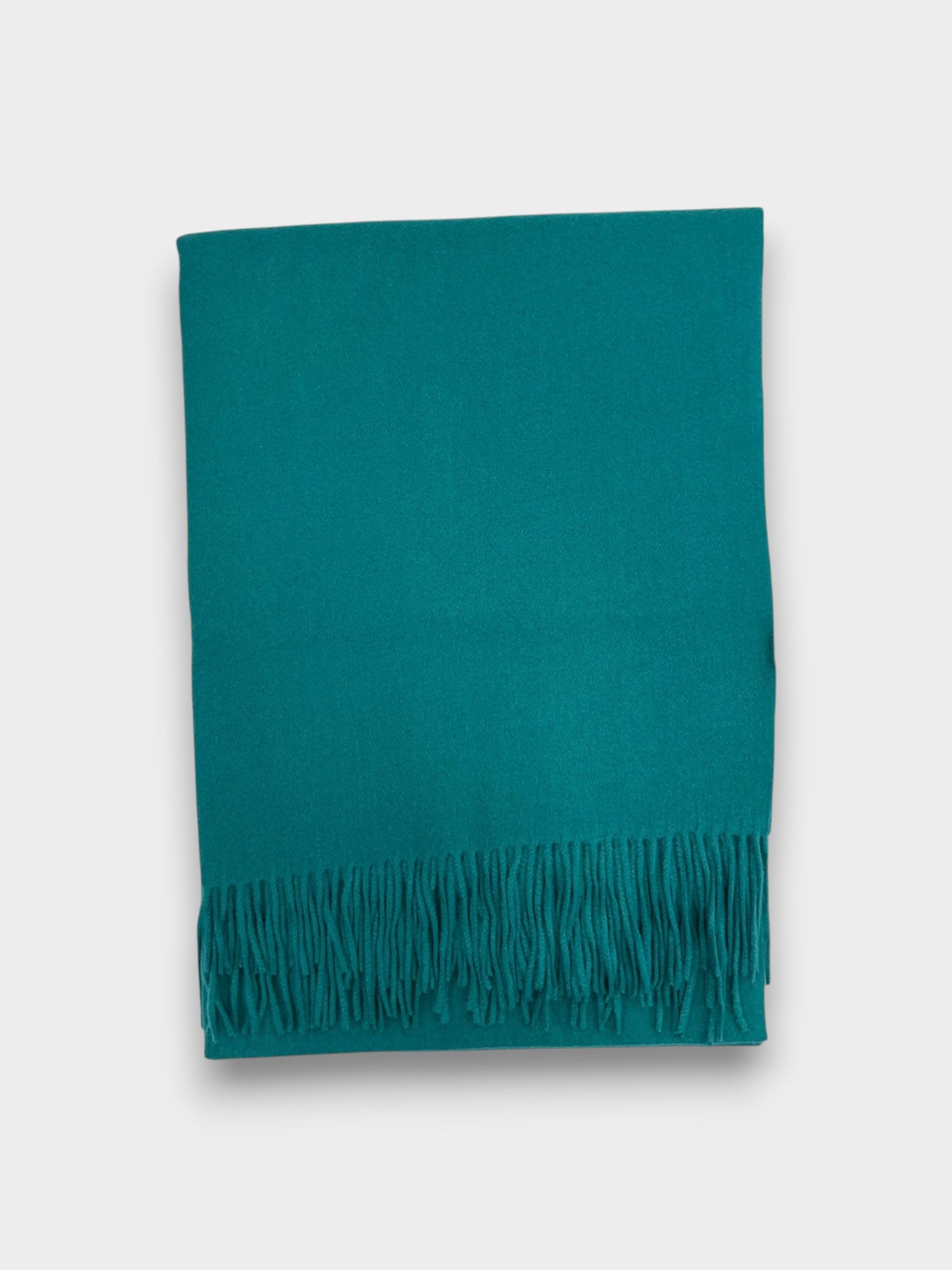 Classic Plain wool Blend with Tassels - 10 + colours available